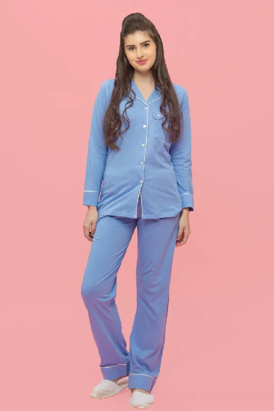 Classic Air Blue Pyjama Set