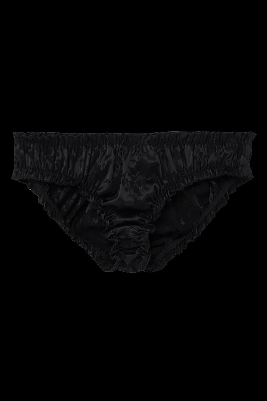 Astra Frill Panties - Black