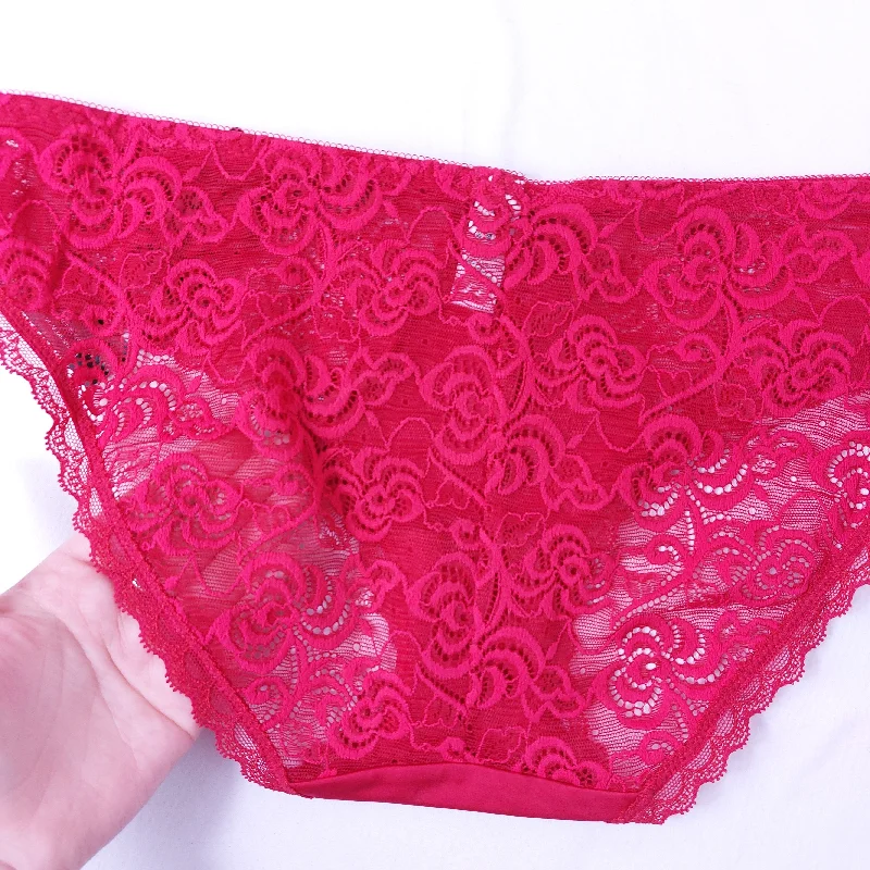 Berlei Comfort Heaven Lace Knickers Bikini Brief Passion Red