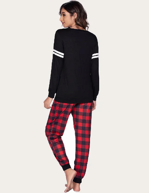 Red/Black Plaid / 2XL