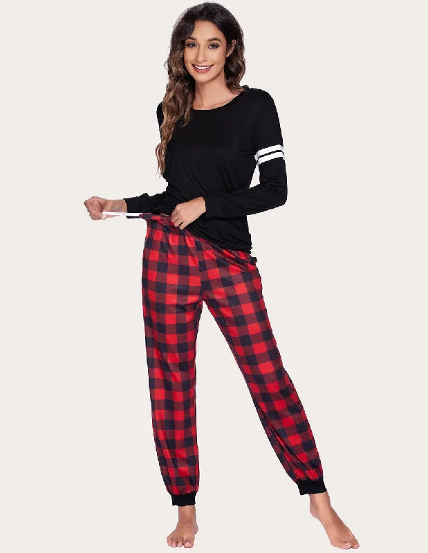 Red/Black Plaid / M