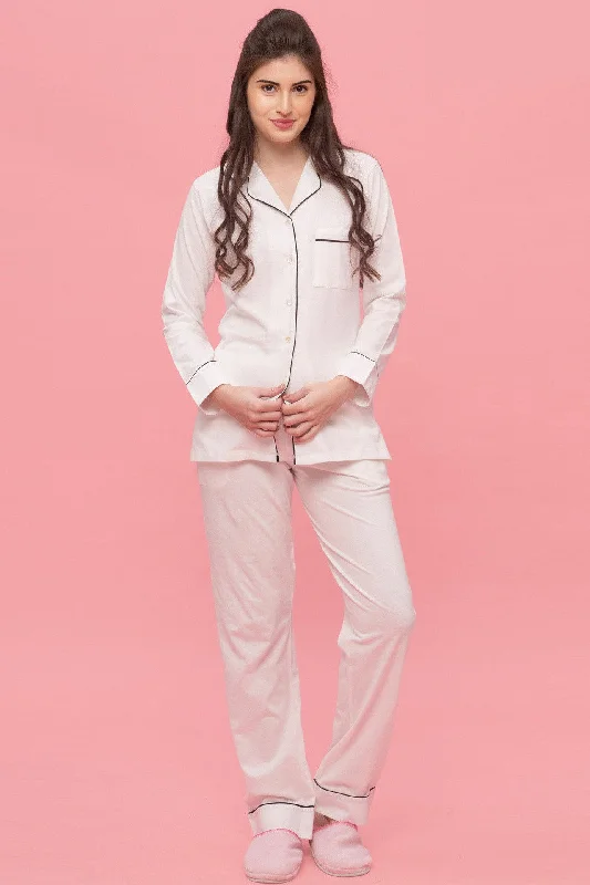 Classic Ivory Pyjama Set