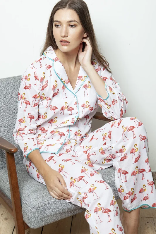 Cottonreal Flamingo Pyjamas