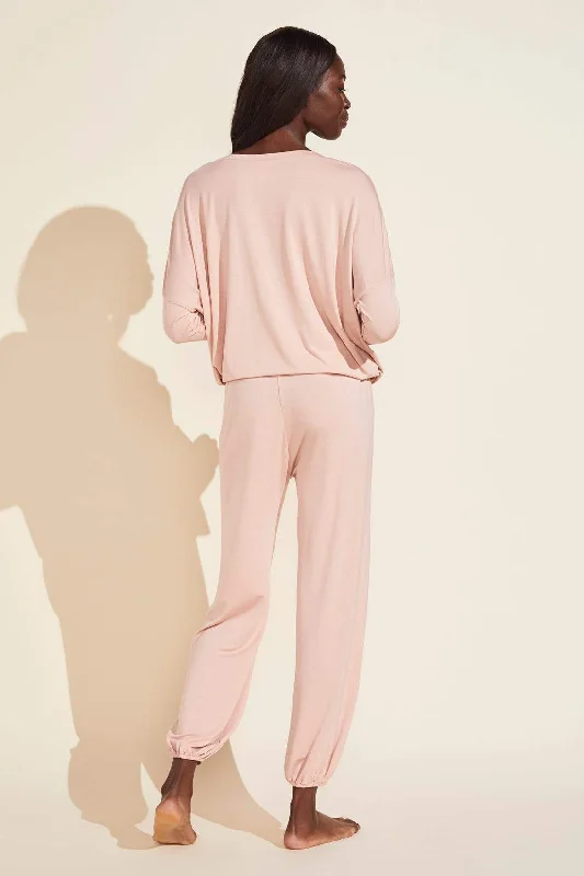 Eberjey Gisele Slouch Pjs - Misty Rose