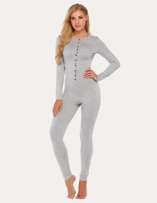 Ekouaer One Piece Thermal Romper