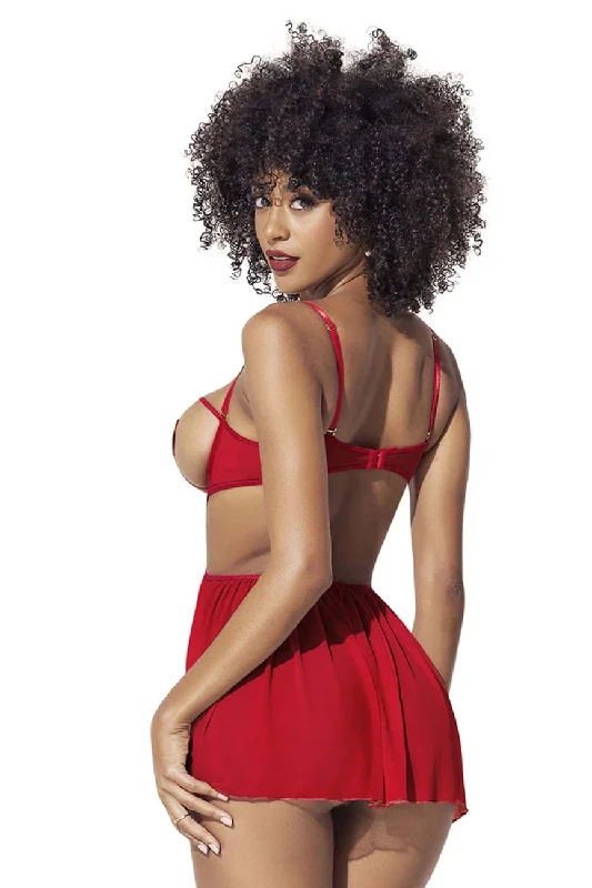 Mapale 7508 Babydoll Color Red