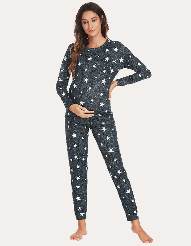 Dark Grey-Stars / L