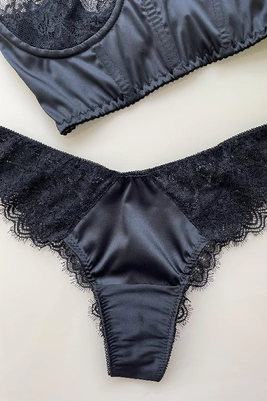 Michelle Black Lingerie Set