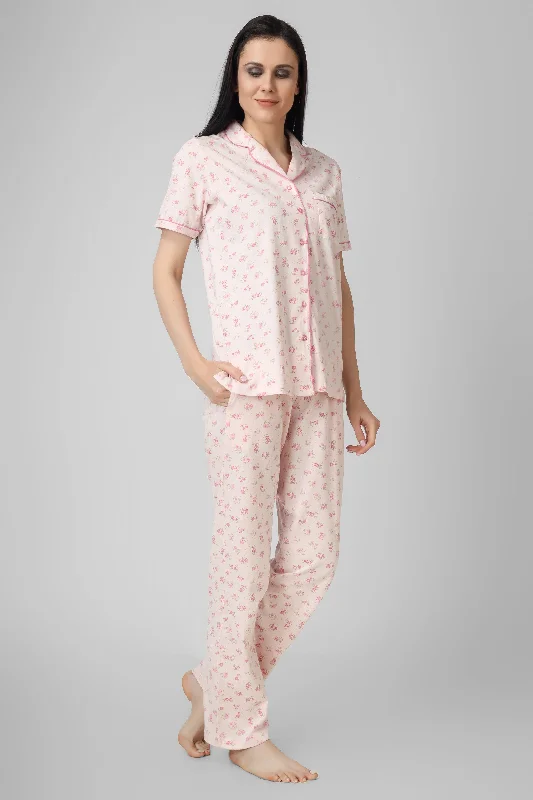 Pink Roses Pyjama Set