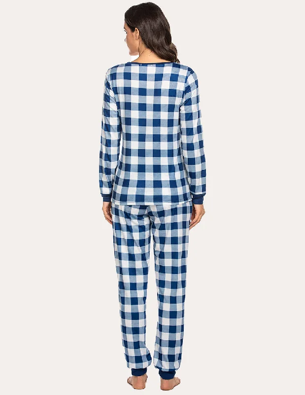 Blue/White Plaid / M