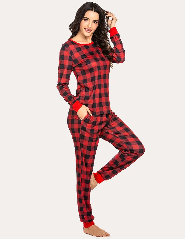 Red/Black Plaid / 2XL