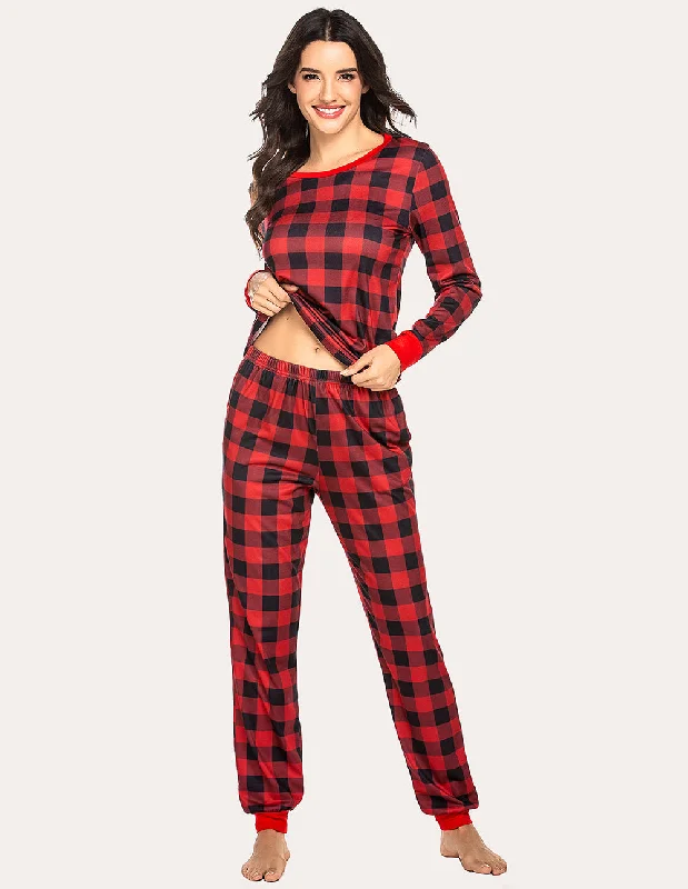 Red/Black Plaid / XL