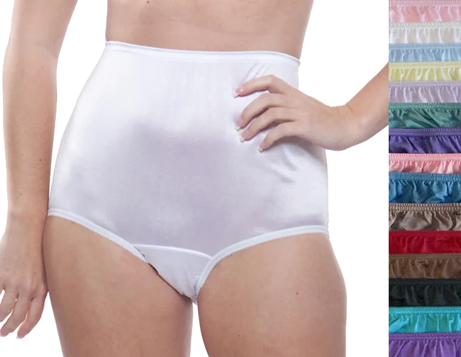 Plain Jane Nylon Panty Surprise Color 10 Pack