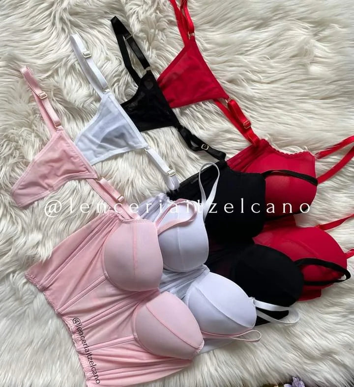 Set bustier + colores