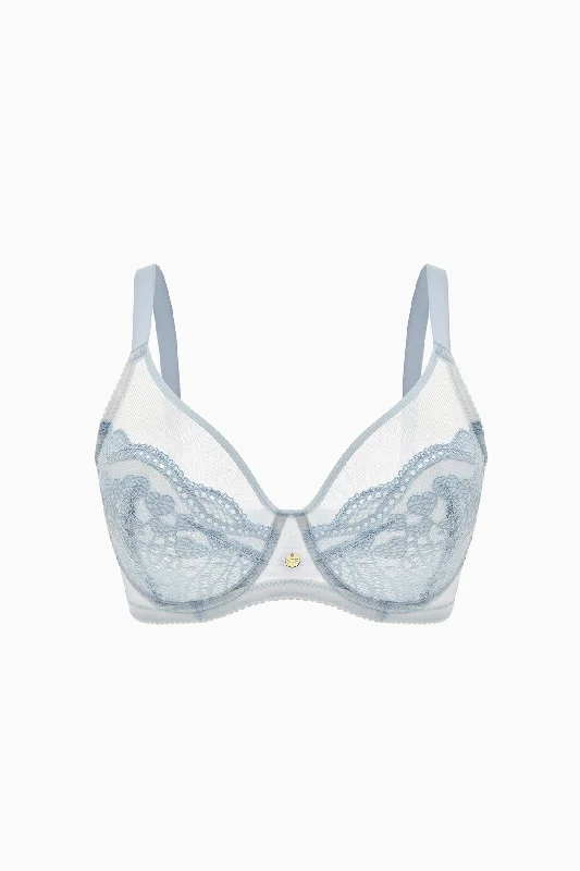 Sweet Coconut Ultra-thin Supportive Full-coverage Bra