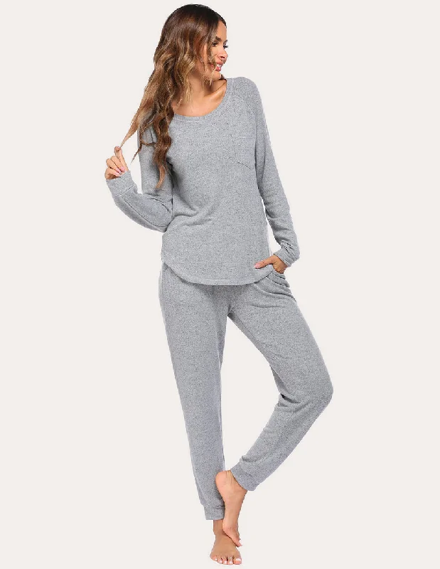 Ekouaer Thermal Pajama Set