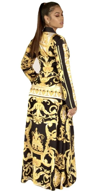 Baroque Long Robe