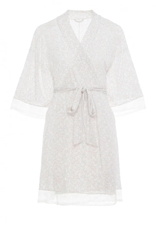 BOHO PAISLEY SHORT ROBE