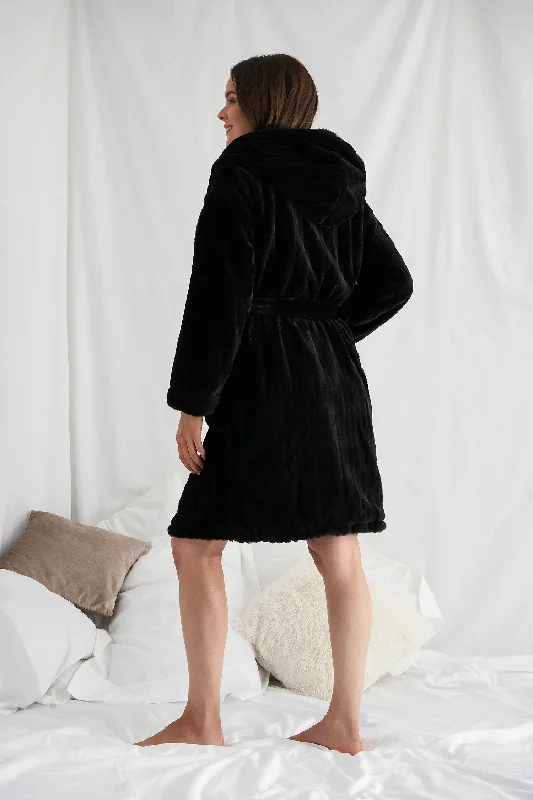 Cloud Robe in Black