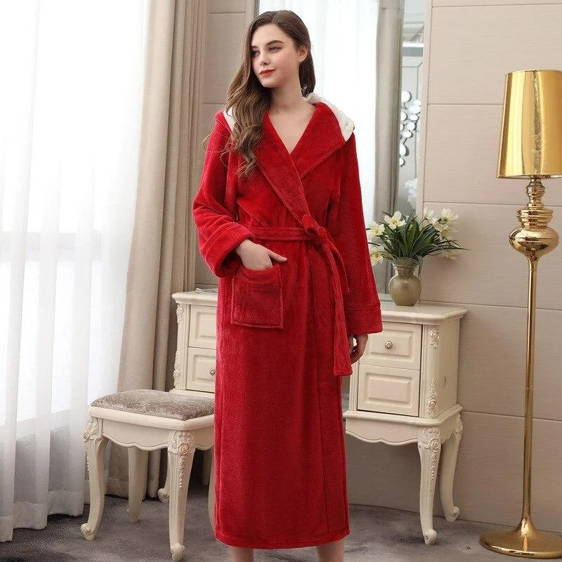 Robe de Chambre Femme<br> Rouge