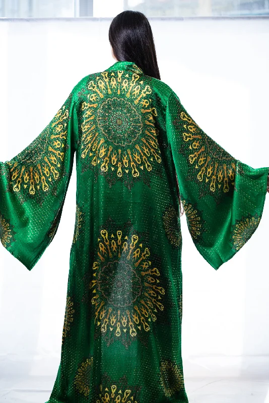 Silk Ebrill Kimono Robe