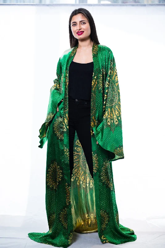 Silk Ebrill Kimono Robe