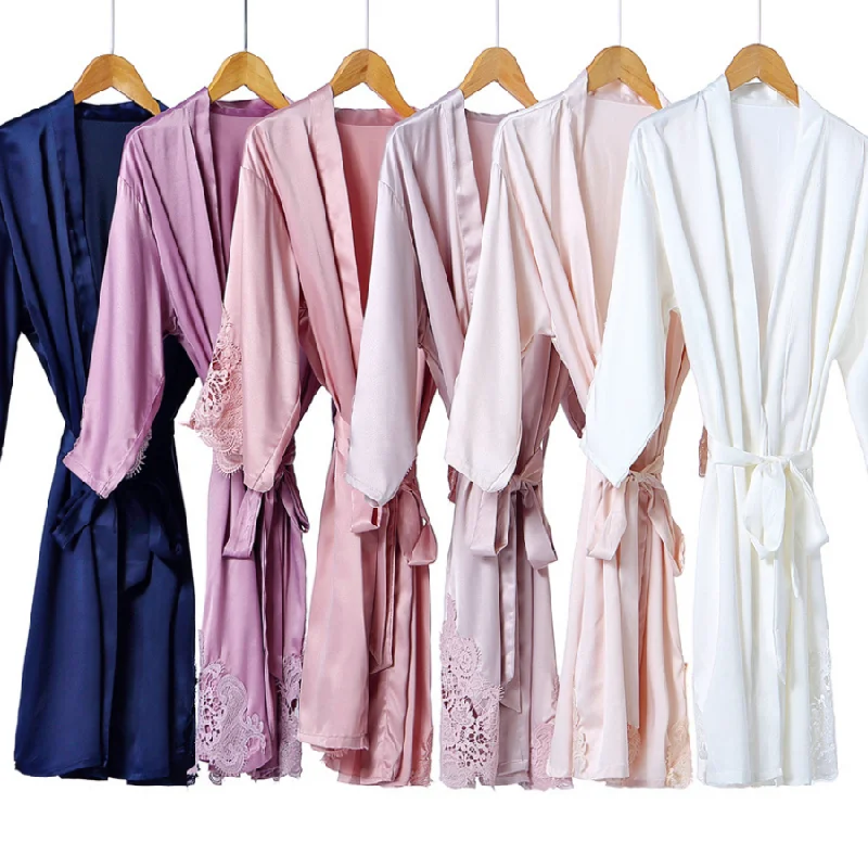 Triangle Lace Robes