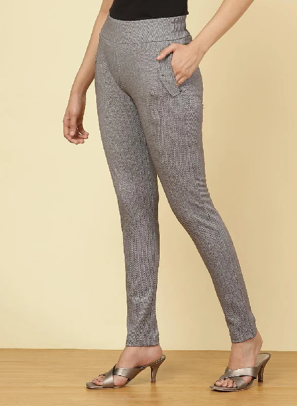 Slate Grey Essential Solid Jeggings