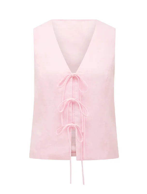 Erin Tie Front Waistcoat