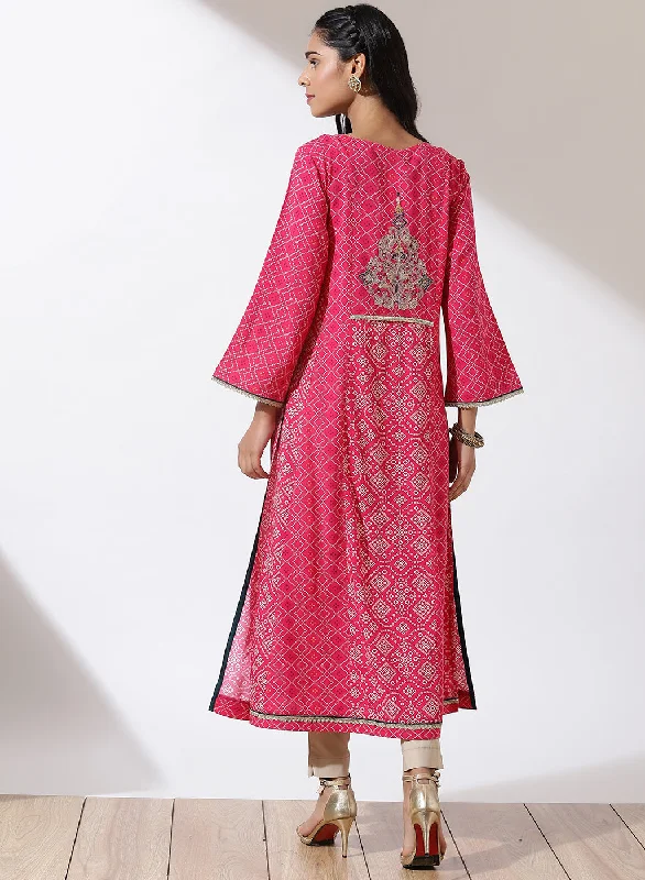 Fuschia Dhaage Collection Printed Kurta