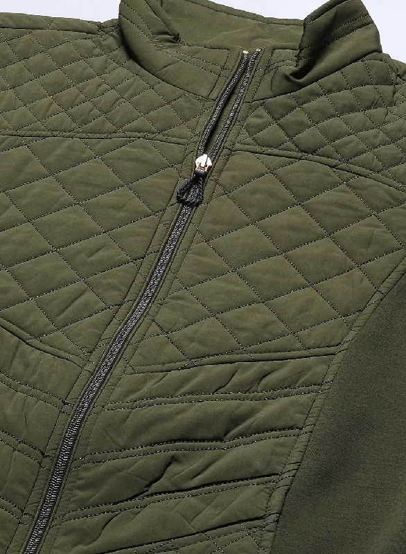 Martini Olive quilted Jacket