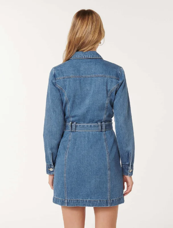 Raelyn Denim Dress