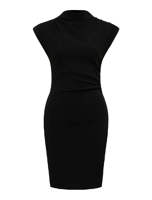 Samantha Cowl Neck Mini Dress