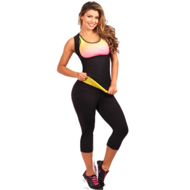 3306 Fajas Colombianas Yulii  Lady Vest Neoprene Plus Size