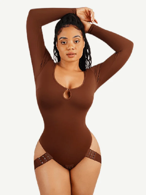 Long Sleeve Scoop Neck Bodysuit