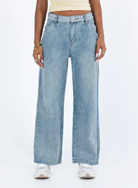 Brigid Jeans Mid Wash Denim