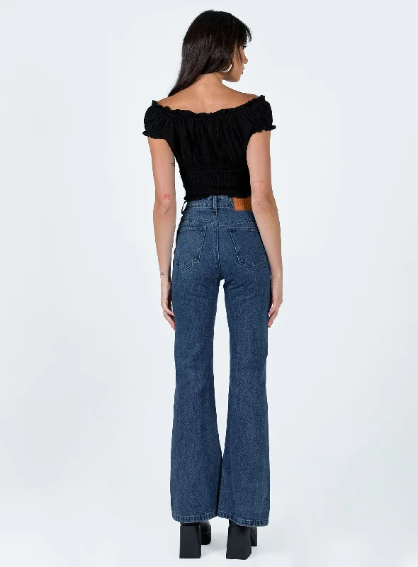 Cabarita Lounge Denim Jeans Dark Wash