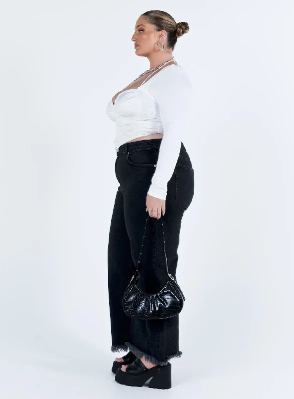 Carey Denim Jeans Black Curve