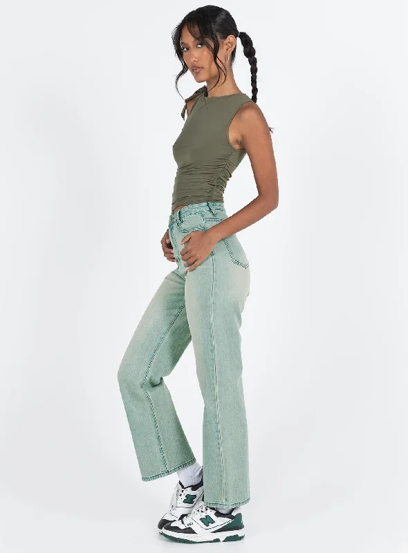 Clear The Air Jeans Light Wash Denim