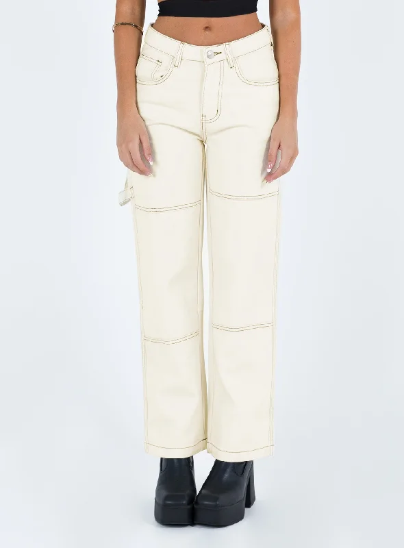 Copeland Jeans White Petite