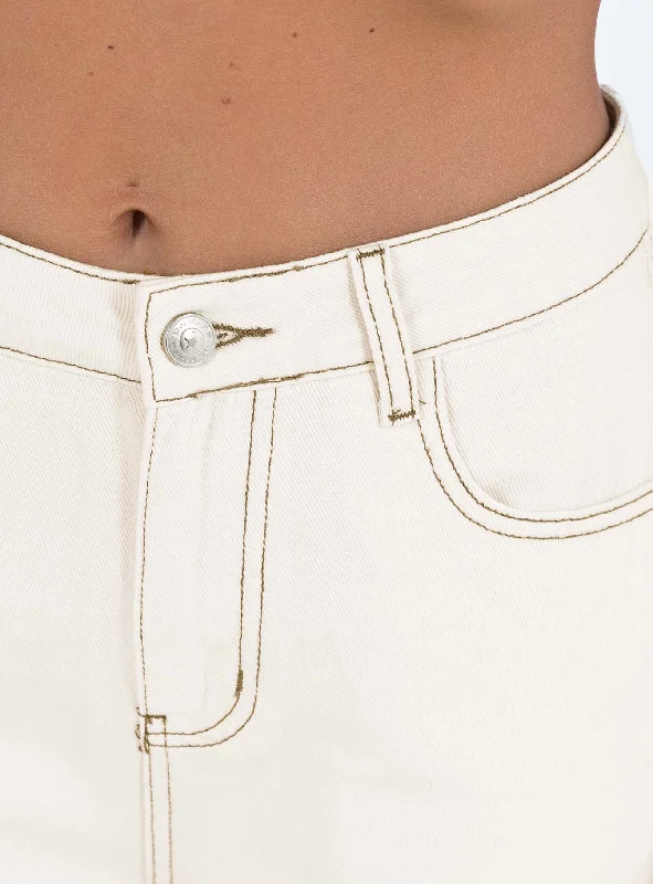 Copeland Jeans White Petite