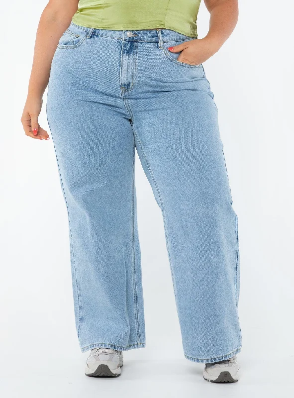 Denver Denim Jeans Mid Wash Curve