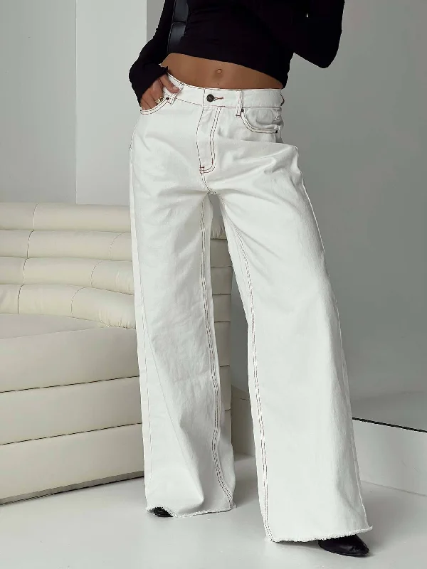 Eivissa Baggy Jeans Pearl