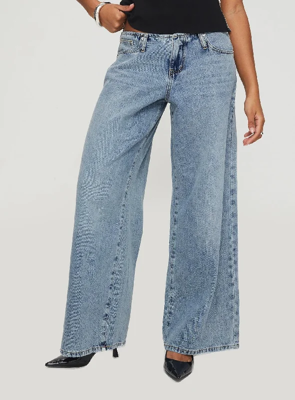 Mongo Baggy Jeans Light Wash