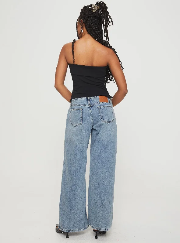 Mongo Baggy Jeans Light Wash