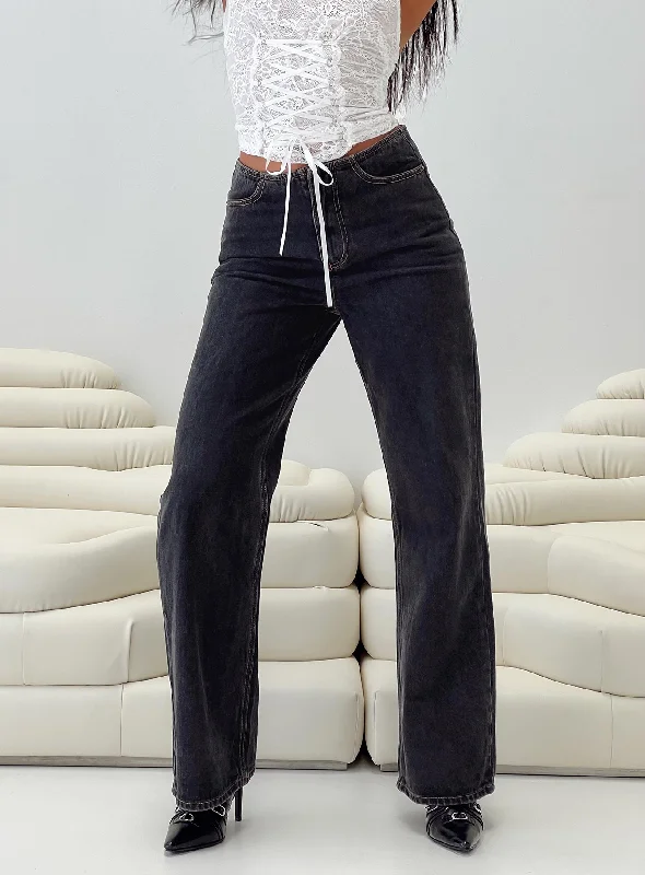 Practical Magic Jeans Charcoal