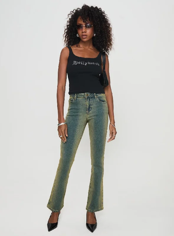 Sandman Flare Jeans Antique Wash