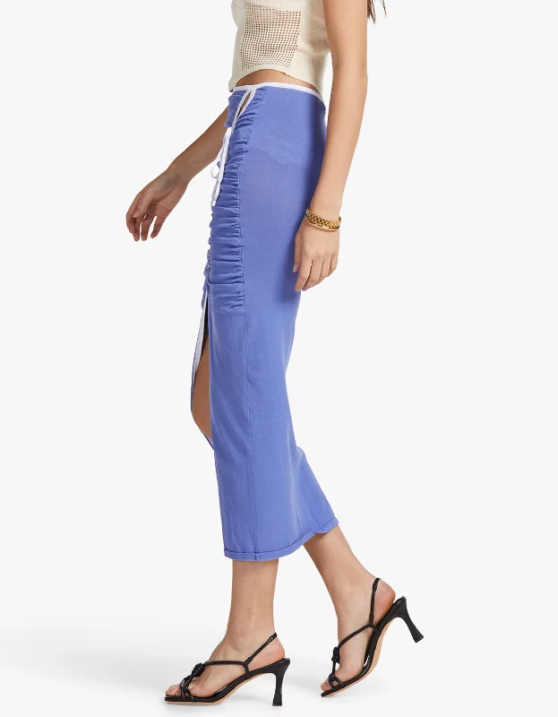 Defy Knit Skirt - Jacaranda