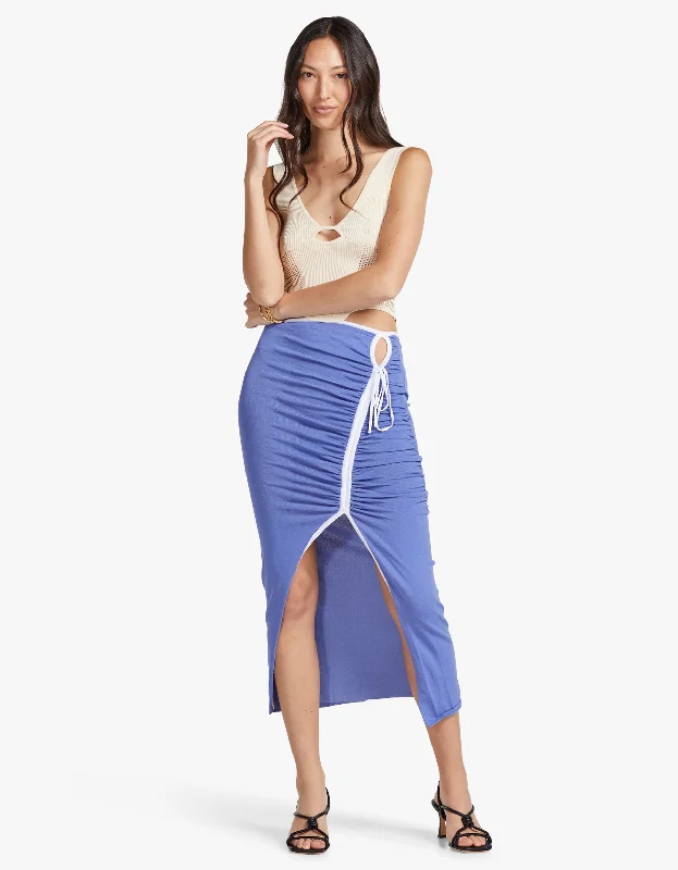 Defy Knit Skirt - Jacaranda