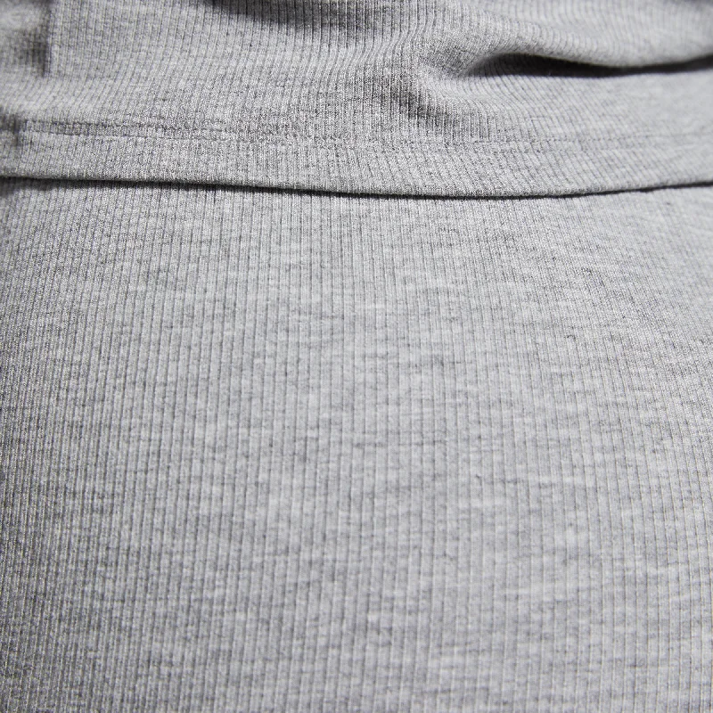 Everyday Crop (Light Heather Grey)